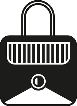 Bag icon symbol image vector