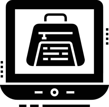 Bag icon symbol image vector