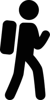 Bag icon symbol image vector
