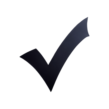 Check Mark Icon Yes Symbol isolated on transparent background png