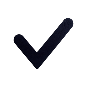 Check Mark Icon Yes Symbol isolated on transparent background png