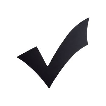 Check Mark Icon Yes Symbol isolated on transparent background png