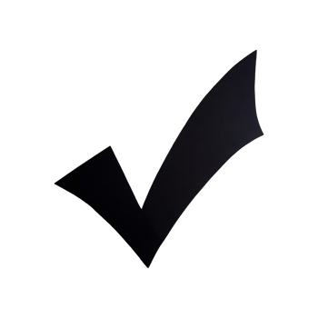 Check Mark Icon Yes Symbol isolated on transparent background png
