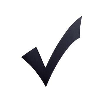 Check Mark Yes Icon Symbol isolated on transparent background png