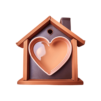Heart Home Web Icon Symbol isolated on transparent background png