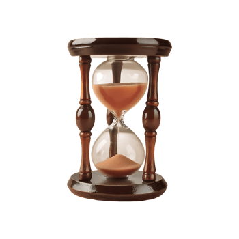 Hourglass Icon Symbol isolated on transparent background png
