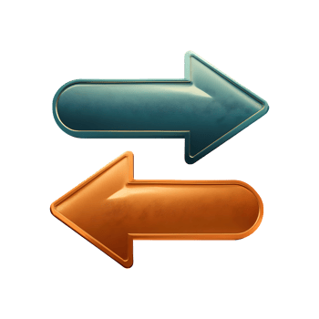 Left Right Directional Arrow Web Icon Symbol isolated on transparent background png