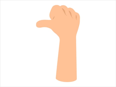 Hand Drawing Illustration vector