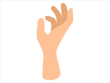 Hand Background Illustration vector