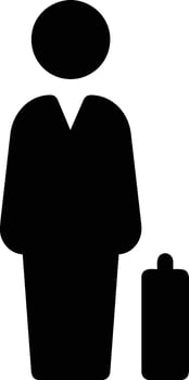 Bag icon symbol image vector