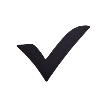 Yes Check Mark Icon Symbol isolated on transparent background png