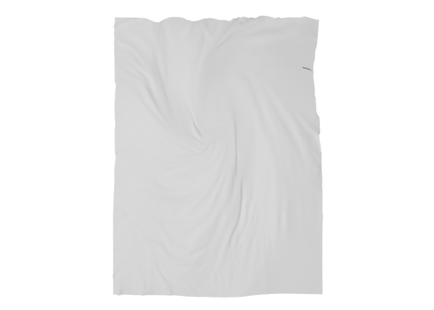 Glued poster mockup png