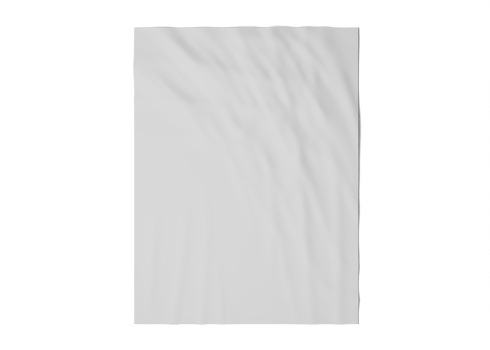 Glued poster mockup png