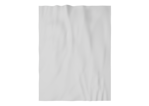 Crumbled poster mockup png