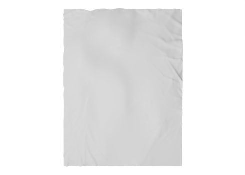 Crumbled poster mockup png