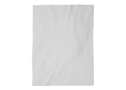 Glued poster mockup png