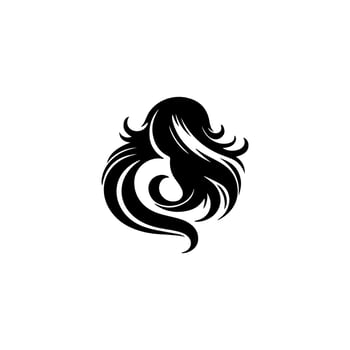 Women hairstyle icon set. vector