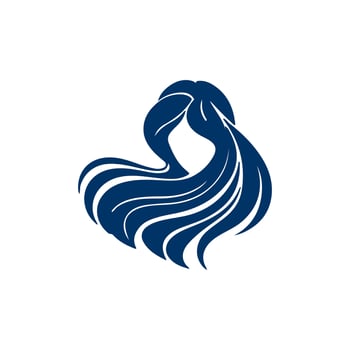 Women hairstyle icon set. vector
