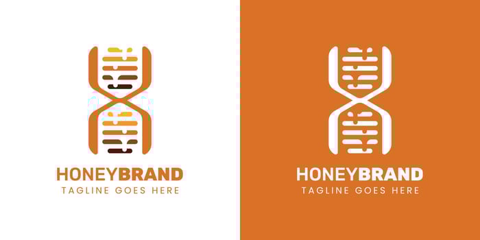 Letter X Honey Logo, Perfect for Beekeeping and Honey Producers vector
