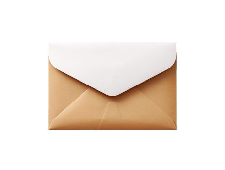 envelope isolated on transparent background png