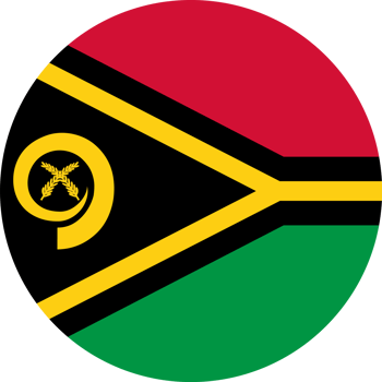 Vanuatu flag button png