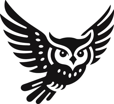 Bird black illustration vector