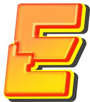 Letter E, Technology 3D Font Alphabet png