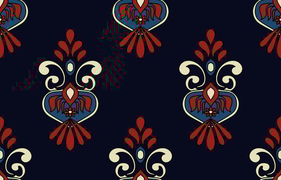 Ethnic tribal fabric patterns For printing carpets, fabric borders, wrapping, wallpaper vector