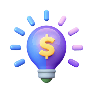 Business Idea 3d Render png