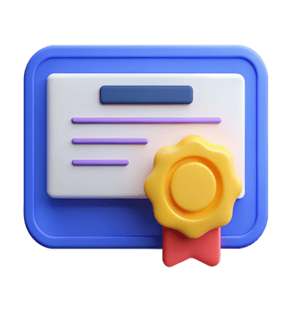 Education Certificate 3d Illustration png
