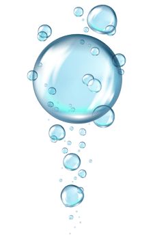 Realistic Water Bubbles Isolated on Transparent Background png