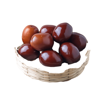 Jujube isolated on transparent background png