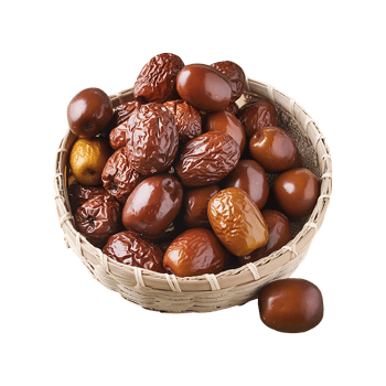 Jujube isolated on transparent background png