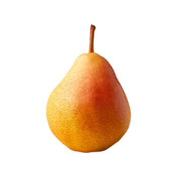 Pear isolated on transparent background png