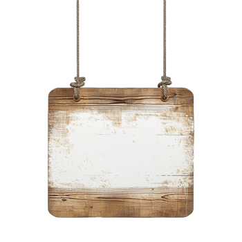 Placard Isolated on transparent background png