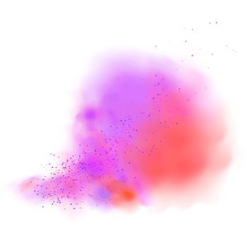 Colorful smoke clouds. png