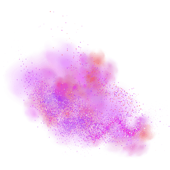 Colorful smoke clouds. png