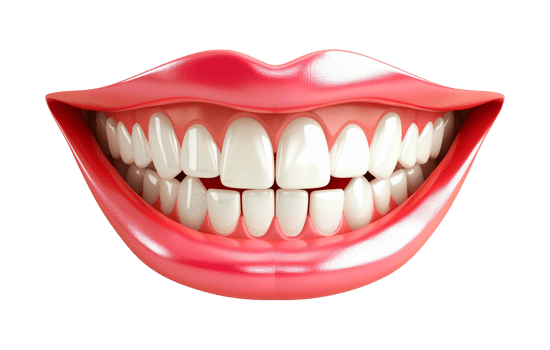 Mouth Grinning Teeth Isolated on Transparent Background png