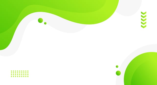 Green gradient background modern design template vector