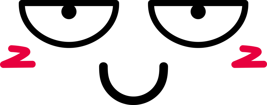 Cartoon shy face emoji illustration on transparent background. png