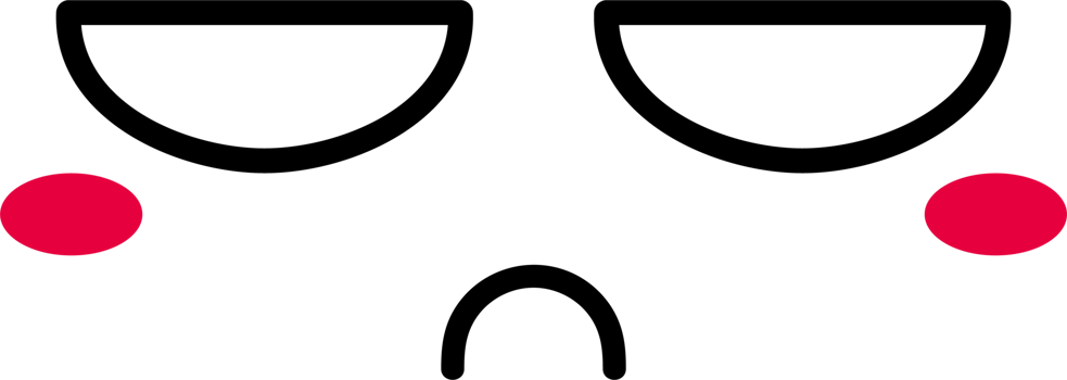 Cartoon angry face emoji illustration on transparent background. png