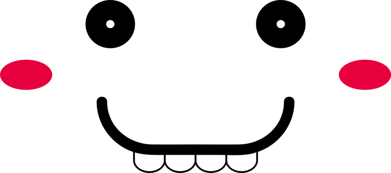 Happy face emoji illustration on transparent background. png