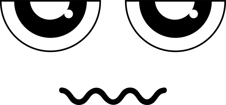 Cartoon happy face emoji illustration on transparent background. png