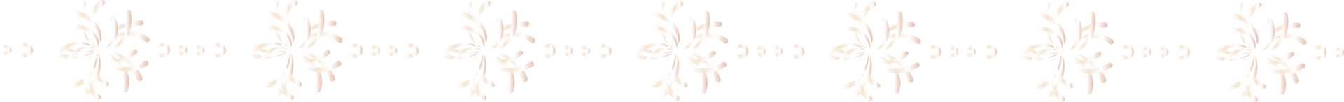 Snowflake line border illustration on transparent background. png