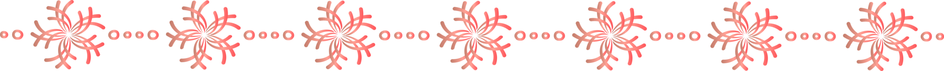 Snowflake line border illustration on transparent background. png
