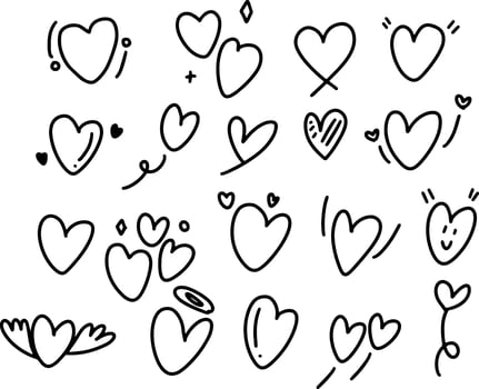 cute doodles design for templates. vector