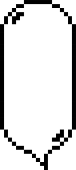 8bit retro game pixel speech bubble balloon icon sticker memo keyword planner text box banner png