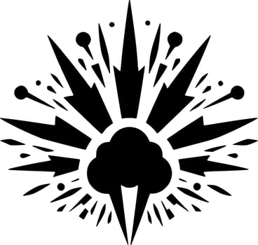 Boom - Minimalist and Flat Logo - illustration vector