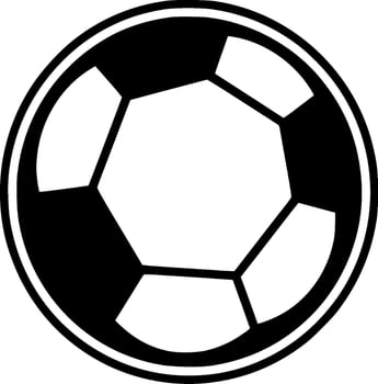 Football - Minimalist and Flat Logo - illustration vector