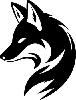 Fox - Minimalist and Flat Logo - illustration vector
